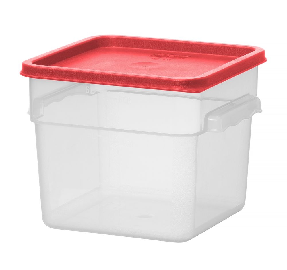 Hendi Voedselcontainer met schaalverdeling | HENDI | 5,7L | 235x235x(H)180mm, foto 2 van 2