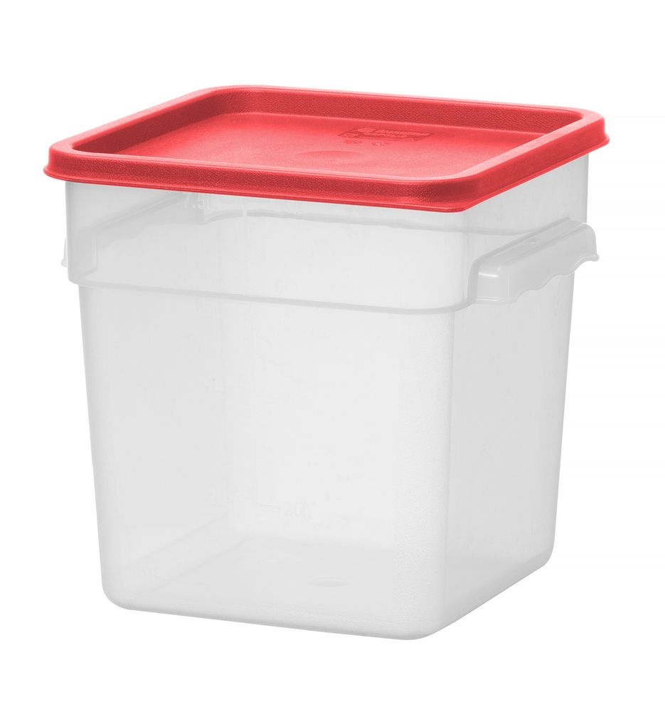 Hendi Voedselcontainer met schaalverdeling | HENDI | 7,6L | 235x235x(H)230mm, foto 2 van 2