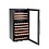 Hendi/Arktic Wijnkoeler | 2 zones | 91 flessen | Arktic | 230L | Zwart | 569x595x(H)1215mm