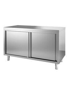 Combisteel Werktafel met schuifdeuren | 1300x700x850(h)mm