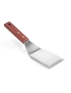 Hendi Hamburger turner met houten handvat | Lemmet 120 mm | 75x270mm