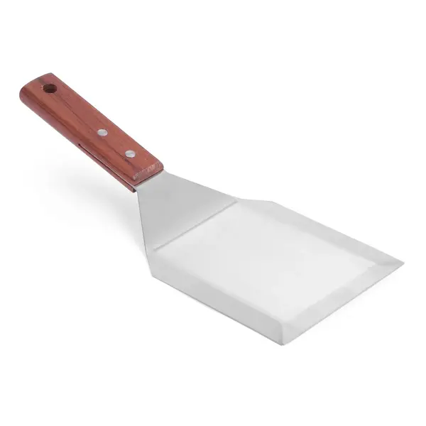 Hendi Hamburger turner met houten handvat | Lemmet 150 mm | 110x305mm