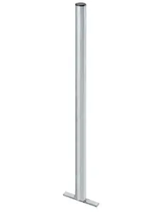 Vepabins Paal voor buitenafvalbak - verzinkt