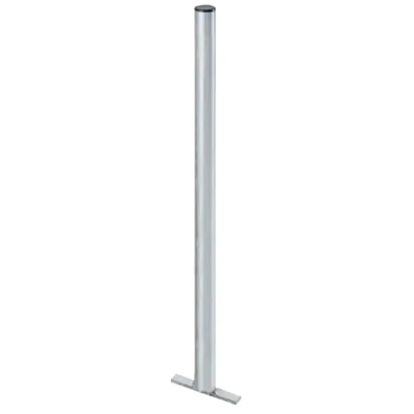 Vepabins Paal voor buitenafvalbak - verzinkt