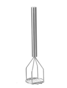 Hendi Pureestamper duurzaam RVS - Ø118x lengte 455mm