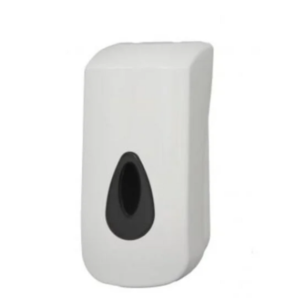 PlastiQline PlastiQline Zeepdispenser 900 ml. navulbaar kunststof wit | Voor wandmontage