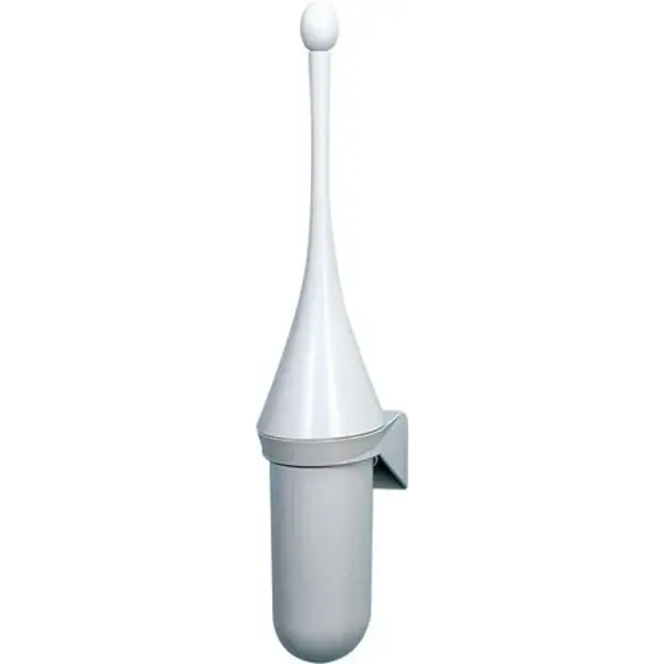 PlastiQline PlastiQline Toiletborstelhouder kunststof | Voor wandmontage
