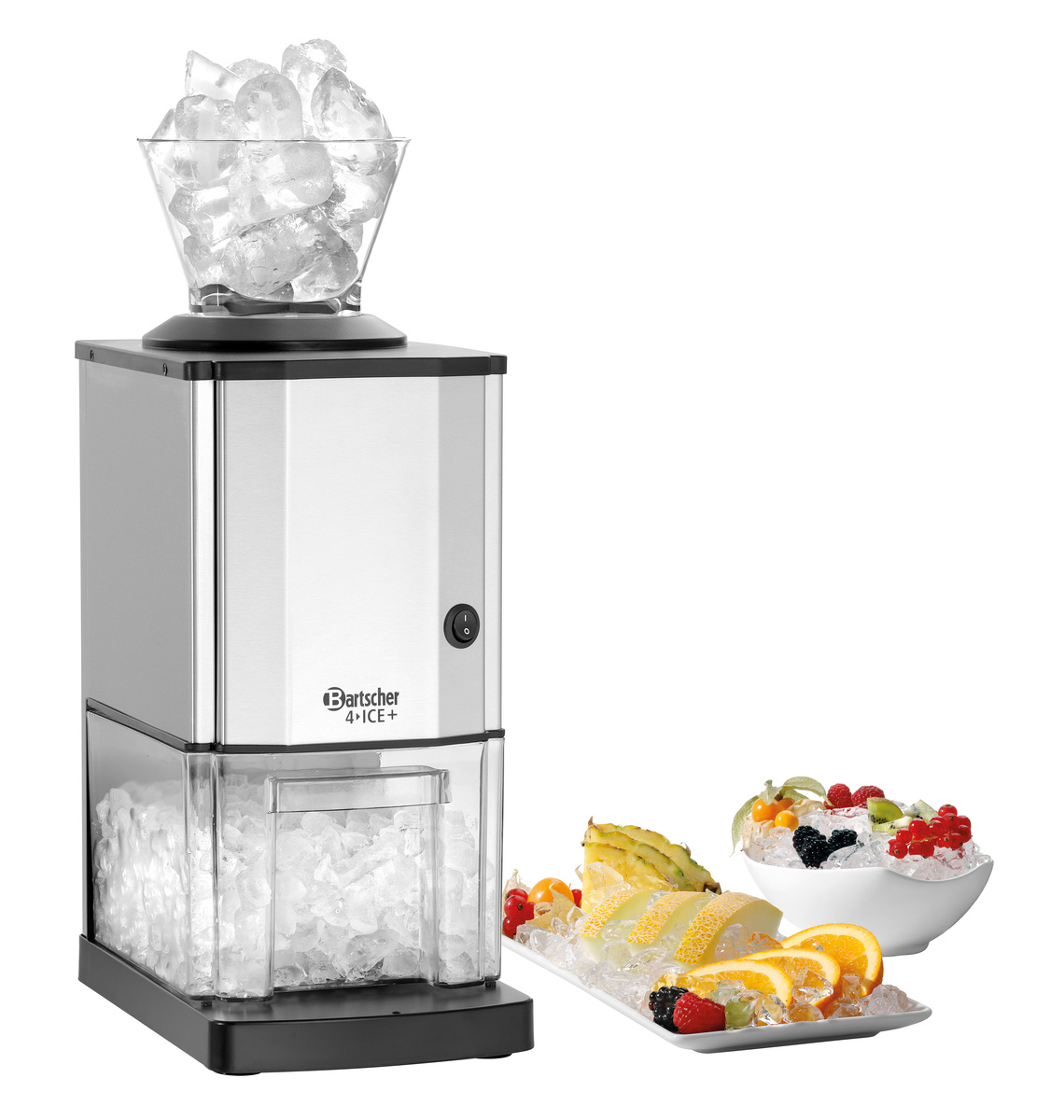 Bartscher IJscrusher max. 15 kg / uur | Opvangbak 1.75 kg
