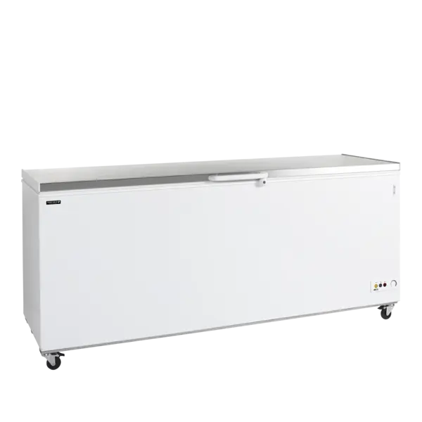 Tefcold Tefcold Diepvrieskist met wit deksel 675 liter |  -24 tot -14 °C | CF700 SL | 2060x716x903mm