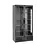 Hendi Backbar koelkast met dubbele deur | Arktic | 384L | Zwart | 220-240V/365W | 900x530x(H)1820mm