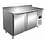 Saro Saro Gekoelde werkbank met 2 deuren en opstaande rand | -2 / +8 °C | KYLJA 2200 TN