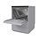 Saro Saro Glazenspoelmachine met Wasmiddelpomp en Naglanspomp | Korven 35x35 cm. | Model MÜNCHEN | 230V / 2.6kW