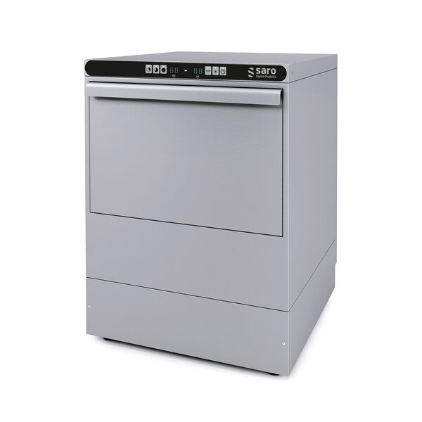 Saro Vaatwasmachine met wasmiddel en spoelpomp en afvoerpomp | 230V/3.6kW | Korf 50x50 cm.