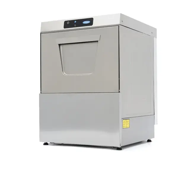 Maxima Horeca Vaatwasser 50 x 50 cm |  Afvoer-, Glansspoel- en Zeeppomp | Digitaal Display | 230V