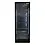 Cooldura Cooldura Koelkast met glazen deur 380 liter zwart |  60x60xH184 cm