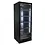 Cooldura Cooldura Koelkast met glazen deur 380 liter zwart |  60x60xH184 cm