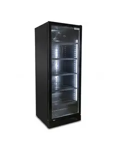 Cooldura Cooldura displaykoeling 1-deurs zwart 352L | CDC1DB | 595x642x1842(H)mm