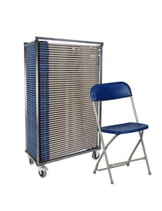 VVEP Transportkar | Klapstoel Titan en Phoenix | 50 stoelen