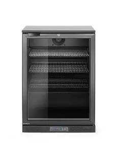 Hendi/Arktic Backbar Koelkast – Enkeldeurs | 105 liter | Zwart | 220-240V/120W | 600x530x(H)870mm
