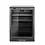 Hendi/Arktic Arktic Backbar Koelkast – Enkeldeurs | 105 liter | Zwart | 220-240V/120W | 600x530x(H)870mm