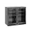 Hendi/Arktic Backbar koelkast met dubbele deur | Arktic | 158L | Zwart | 220-240V/160W | 900x530x(H)870mm