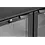 Hendi/Arktic Backbar koelkast met dubbele deur | Arktic | 158L | Zwart | 220-240V/160W | 900x530x(H)870mm