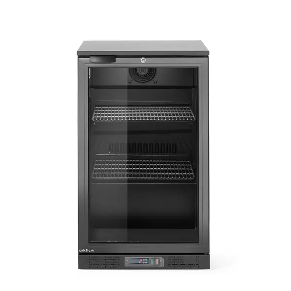 Hendi/Arktic Backbar koelkast met enkele deur | Arktic | 86L | Zwart | 220-240V/120W | 500x530x(H)870mm