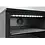 Hendi/Arktic Backbar koelkast met enkele deur | Arktic | 86L | Zwart | 220-240V/120W | 500x530x(H)870mm