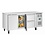Polar Polar Koelwerkbank met 2 deuren en 2 laden 242 liter | 2°C tot +8°C | 179.5x70xH86cm.