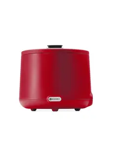 Hendi Hendi Uniq soepketel 8 liter rood | Bain-marie met digitaal temperatuur