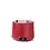 Hendi Hendi Uniq soepketel 8 liter rood | Bain-marie met digitaal temperatuur