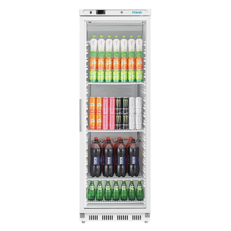 Polar Displaykoeling 400L | Wit | Energielabel A | 60x60x185(H)cm, foto 3 van 6