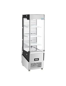 Polar Polar G-Serie Slimline Multideck Displaykoelkast met Deur | Energielabel C | 51,2x83,8x179,1(H)cm