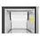 Polar Polar G-Series staande koelkast zwart 537L | Energielabel C | 68x81x200(H)cm