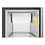 Polar Polar G-Series staande vriezer zwart 537L | Energielabel D | 68x81x200(H)cm