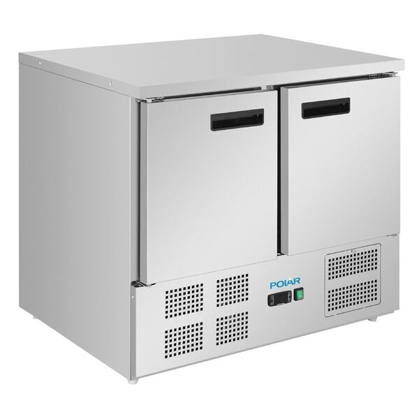 Polar Polar G-Series Vrieswerkbank met dubbele deuren 240L | Energielabel D | 94,3x70x85,5(H)cm