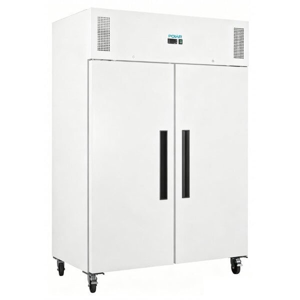 Polar Polar G-Series staande koelkast met dubbele deur wit 1152 liter | Energielabel B | 134x87,5x209(H)cm