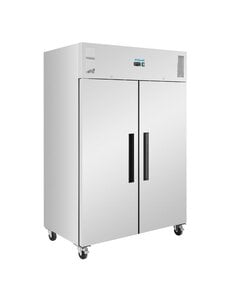Polar Polar G-Serie dubbeldeurs staande koelkast met geforceerde lucht 1200L | Energielabel B | 134x87,5x209(H)cm