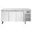 Polar Polar U-Serie Koel-Vrieswerkbank Met 3 Deuren 314L | Energielabel C | 179,5x70x86(H)cm