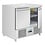 Polar Polar U-Serie Geventileerde 2-Deurs Saladette 257L | Energielabel A+ | 90,3x70x87(H)cm