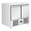 Polar Polar U-Serie Geventileerde 2-Deurs Saladette 257L | Energielabel A+ | 90,3x70x87(H)cm