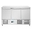 Polar Polar U-Series Saladette met drie deuren 400 liter |  | Energielabel A | 136,8x70x87(H)cm