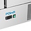 Polar Polar U-Series Saladette met drie deuren 400 liter |  | Energielabel A | 136,8x70x87(H)cm
