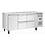 Polar Polar U-Series Counter Fridge 4 Drawers & 1 Door | Energielabel B | 179,5x70x86(H)cm