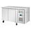 Polar Polar U-Series slanke dubbeldeurs koelwerkbank | Energielabel A | 136x60x86(H)cm