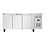 Polar Polar U-Series Drie-deurs smalle koelwerkbank 231L | Energielabel B | 179,5x60x86(H)cm