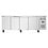 Polar Polar U-Series vierdeurs slanke koelwerkbank | Energielabel B | 223x60x86(H)cm