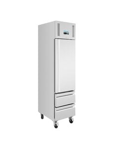 Polar Polar G-Series slanke GN-kastvriezer met 1 deur en 2 laden 180L | Energielabel D | 48,4x74,5x210(H)cm