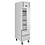 Polar Polar G-Series slanke GN-kastvriezer met 1 deur en 2 laden 180L | Energielabel D | 48,4x74,5x210(H)cm
