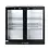 Hendi/Arktic Barkoeling met 2 klapdeuren 228 liter | 2/10C° | 90x53xH86,5cm